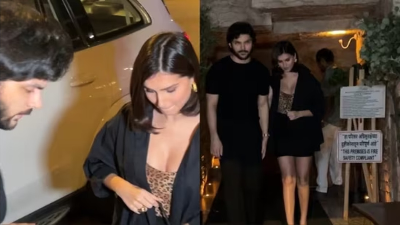 Tara Sutaria and Veer Pahariya Spark Dating Buzz After Dinner Outing in Mumbai