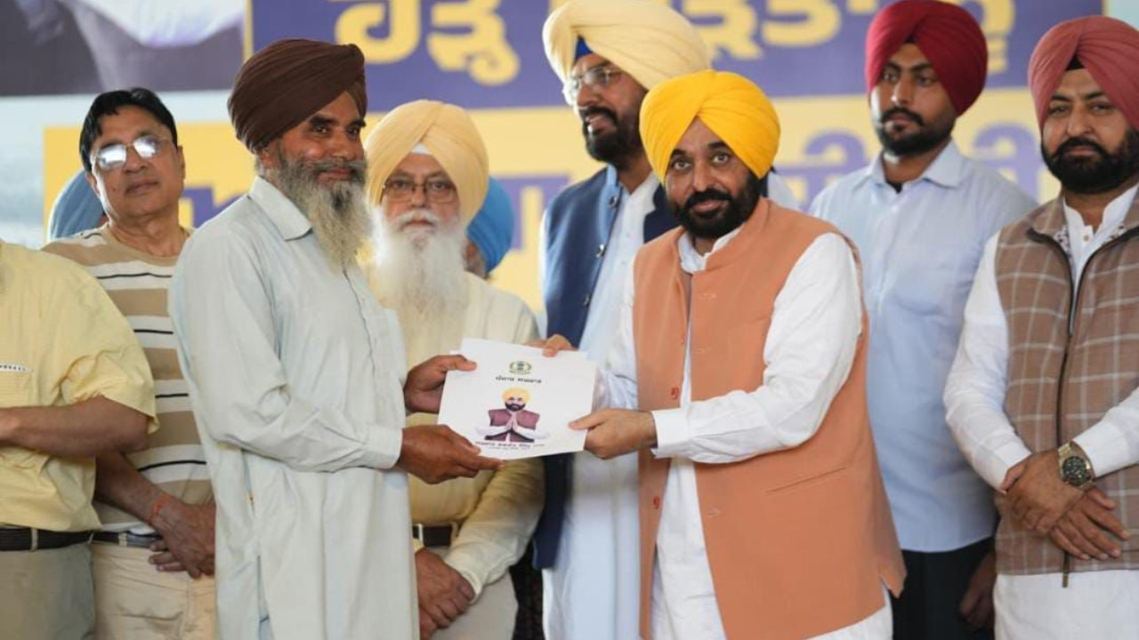 True Leadership in Crisis: CM Bhagwant Mann Sets National Benchmark with Highest Aid for Flood Victi
