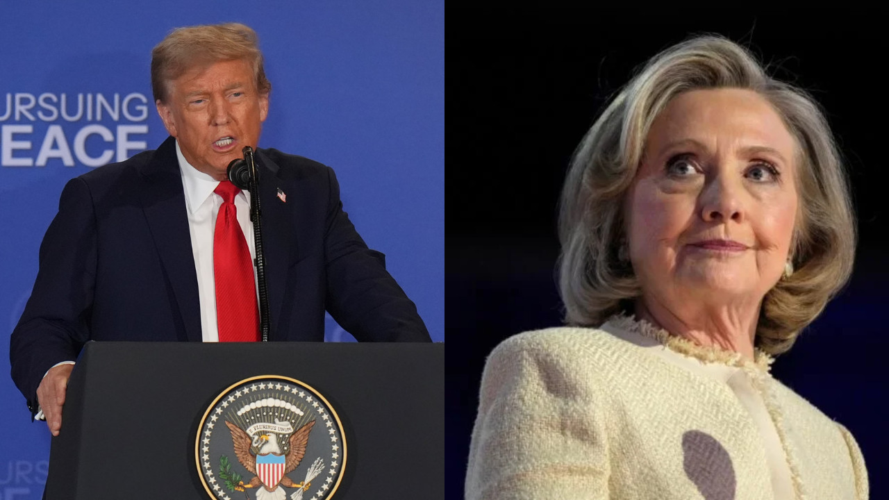 Trump Jokes He Might ‘Start Liking’ Hillary Clinton After Her Nobel Peace Prize Remark