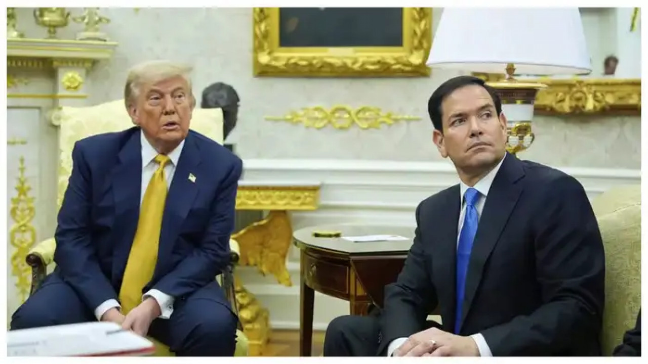 Trump with Marco Rubio