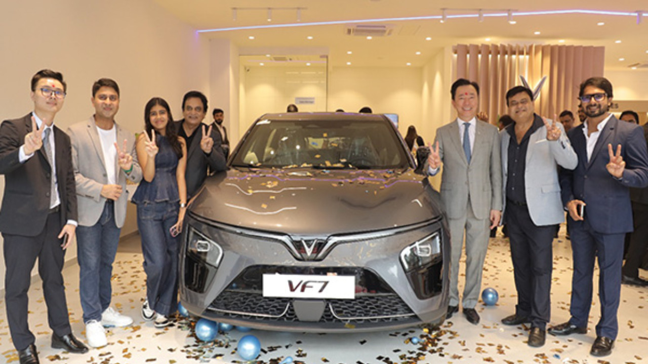 Vietnamese EV maker VinFast opens first showroom in India ahead of plant inauguration