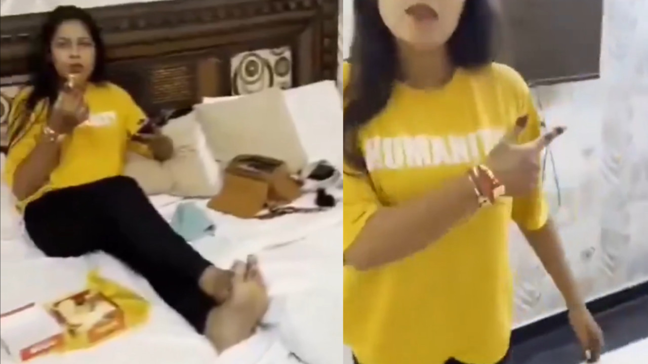 Wife caught with another man in hotel