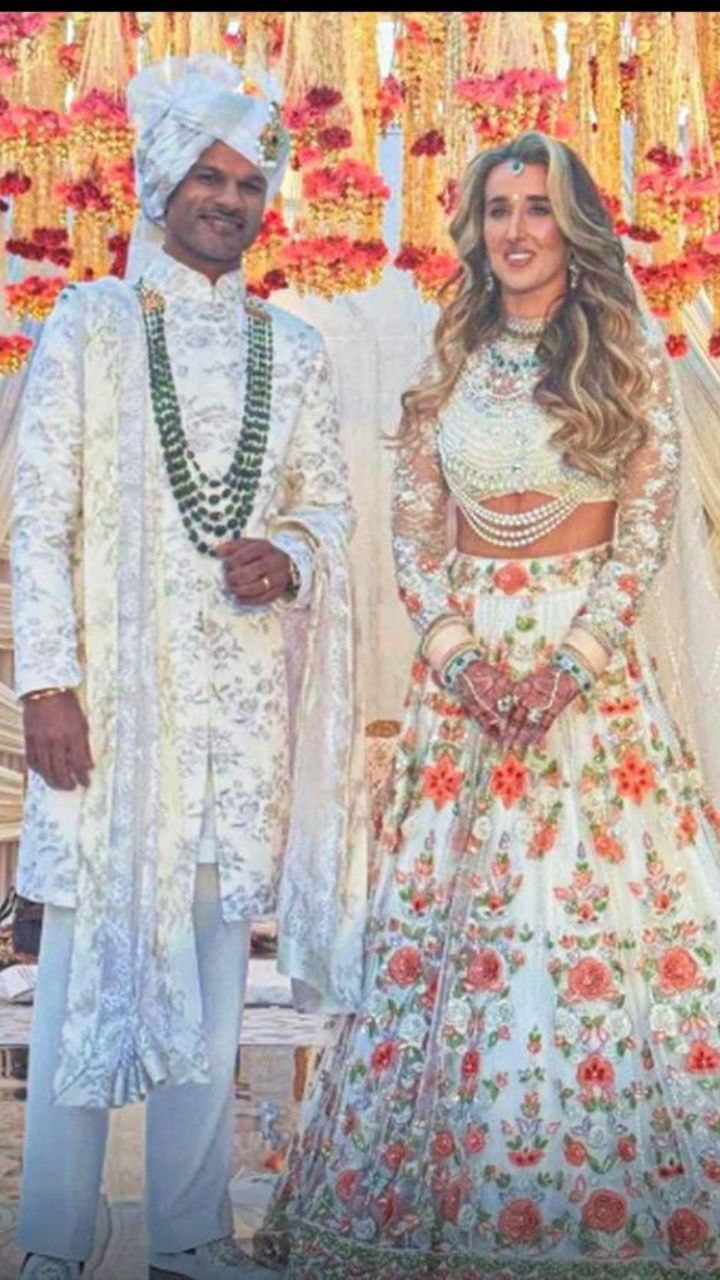 Shikhar Dhawan marries Sophie Shine 