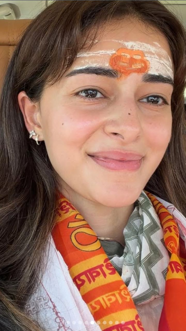 Ananya Panday’s Spiritual Visit